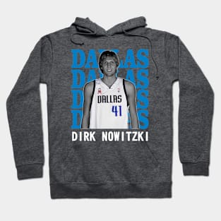 Dallas Mavericks Dirk Nowitzki 41 Hoodie